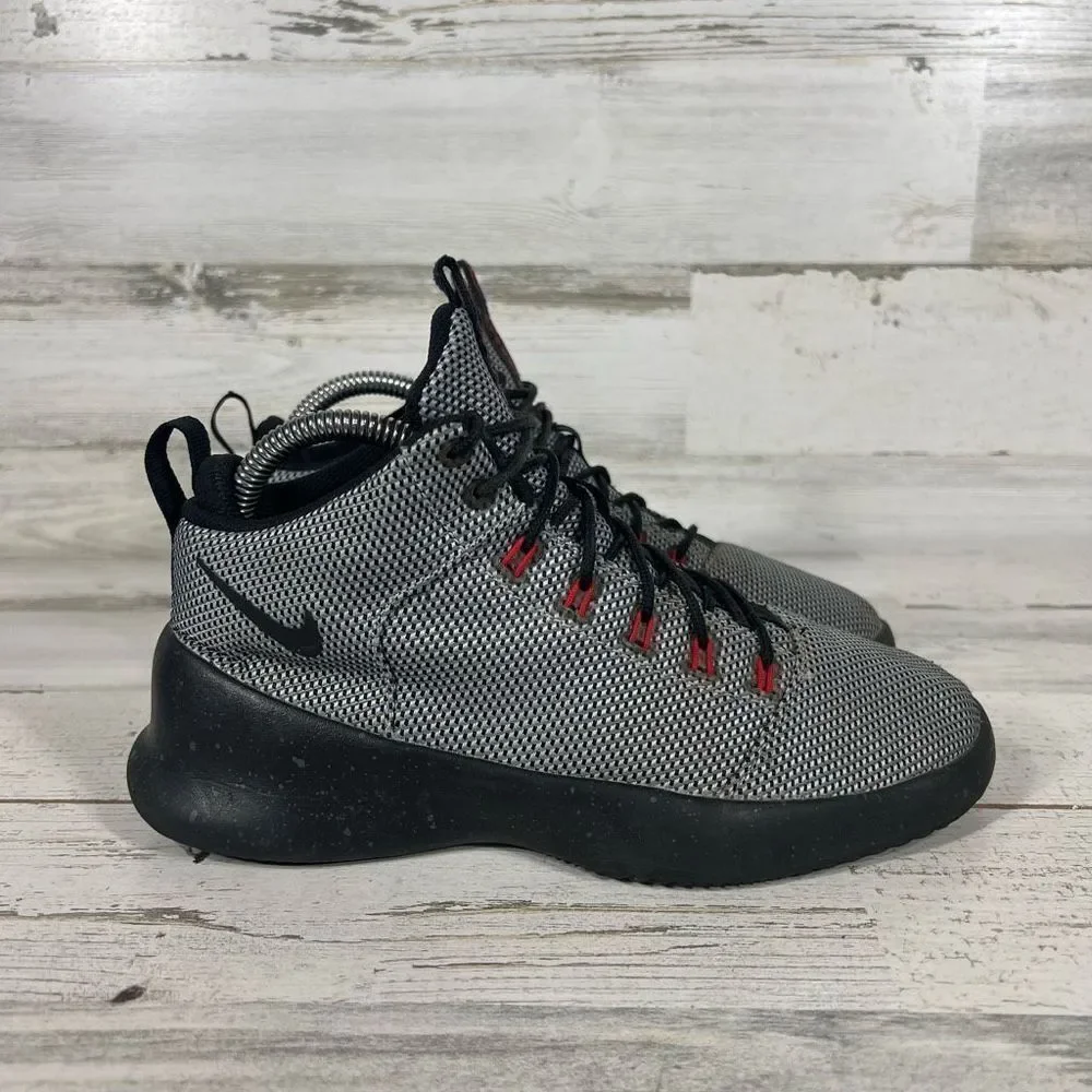 Nike Womens Hyperfresh Lace Up Sneakers Athletic Shoes‎ Wolf Gray Size 4.54Y